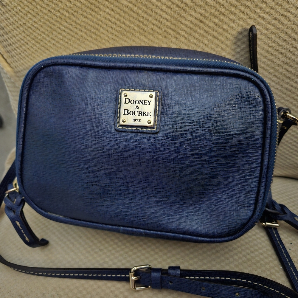 Dooney & Bourke Navy Camera Crossbody